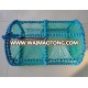 durable Lobster Trap LT-03 with green mesh and plastic coating frame