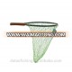 Best wooden frame Nylon landing fishing net